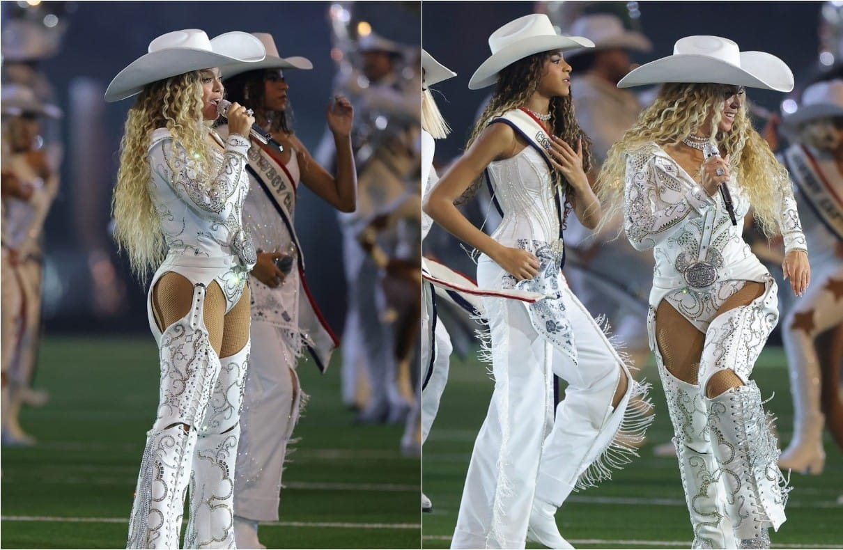 Beyoncé with Special Guest Blue Ivy at the NFL Christmas Halftime Show