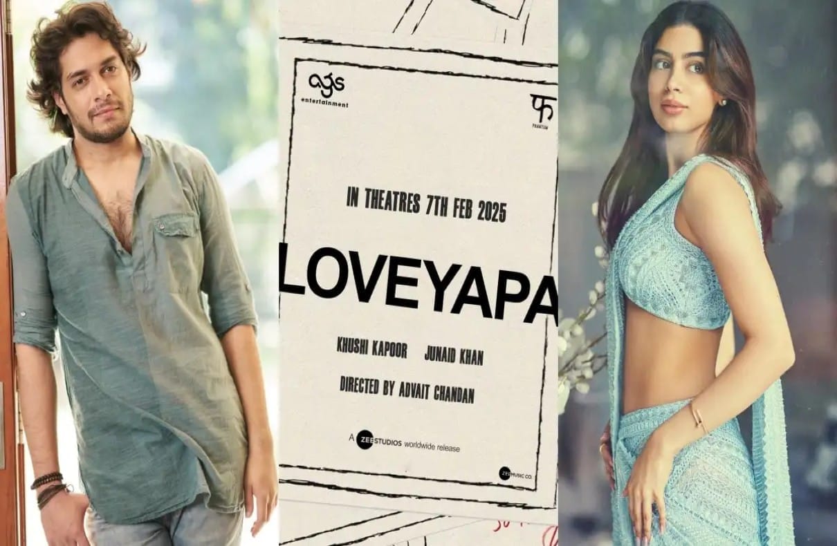 Loveyapa is New Romantic Comedy Starring Junaid Khan and Khushi Kapoor