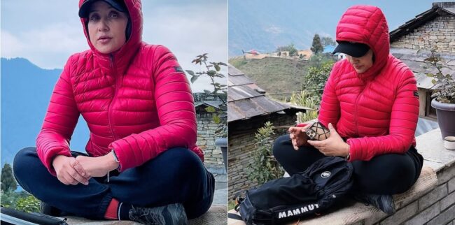 Manisha Koirala's Memorable Hiking Adventure in Nepal