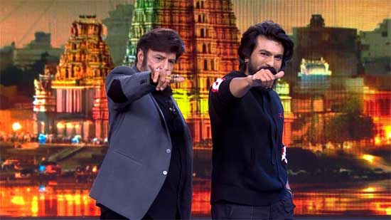 Ram Charan promo with Balayya.. with fun and emotional moments