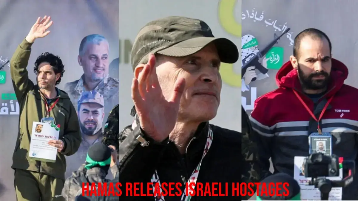 Hamas releases Israeli hostages