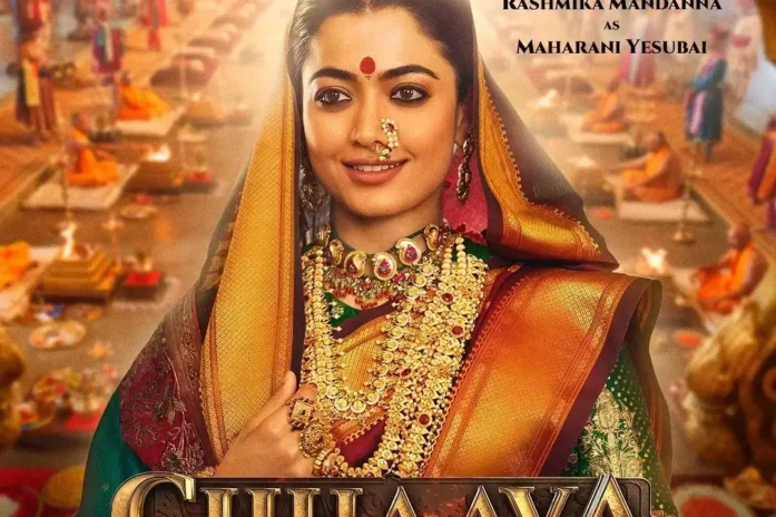 Rashmika Mandanna in Chhaava poster