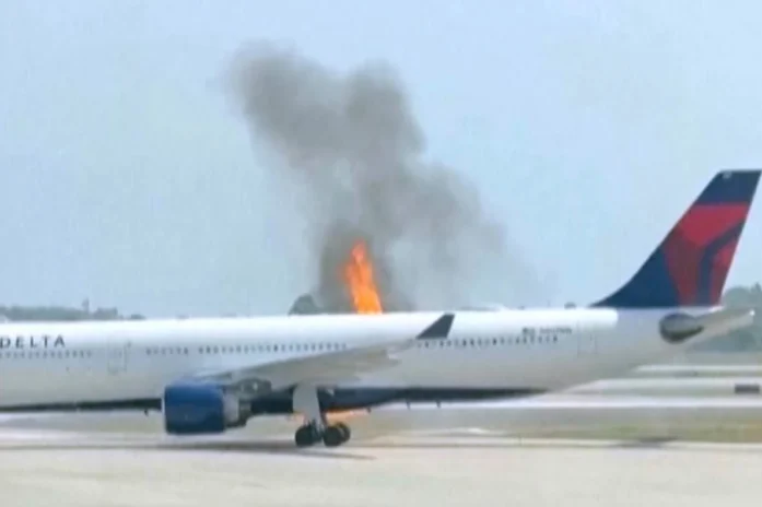 282 Passengers Rescued After Delta Plane Catches Fire At Orlando Airport 282 Passengers Rescued After Delta Plane Catches Fire At Orlando Airport