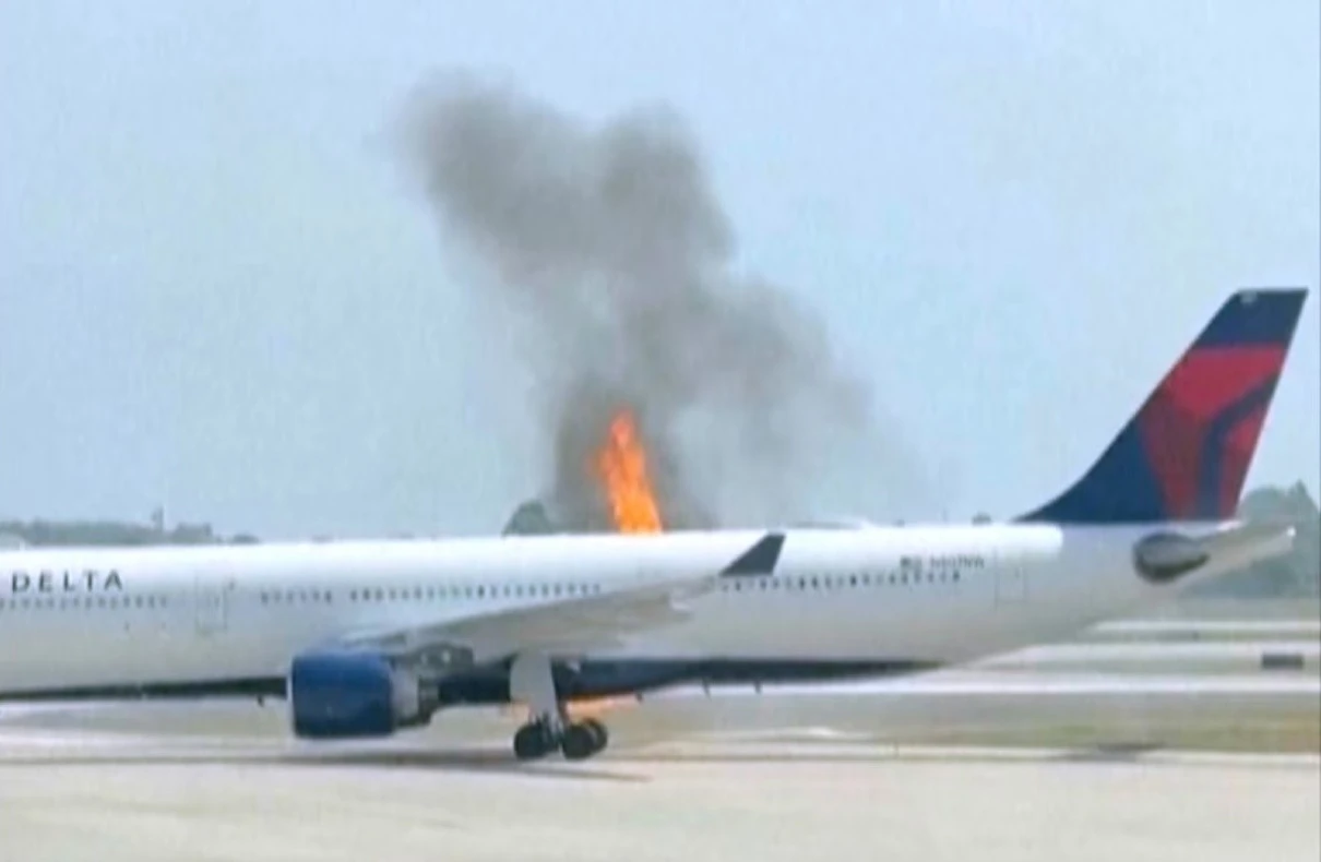 282 Passengers Rescued After Delta Plane Catches Fire At Orlando Airport