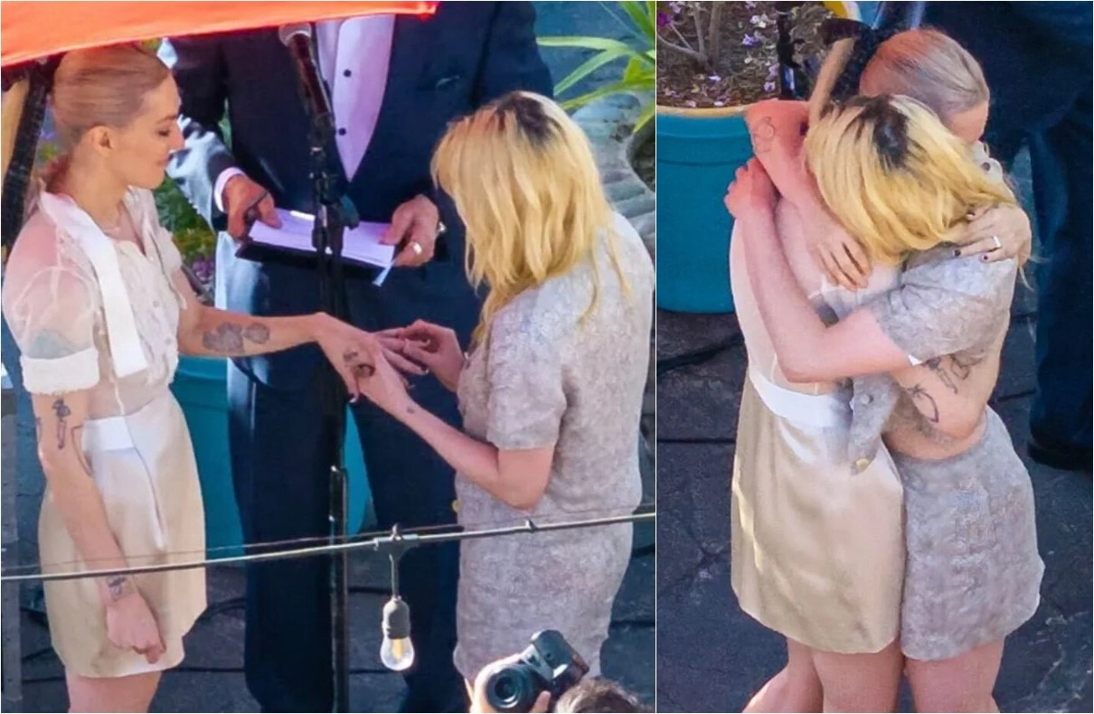 twilight’ Actress Kristen Stewart Has Married Girlfriend Dylan Meyer, Pictures Go Viral