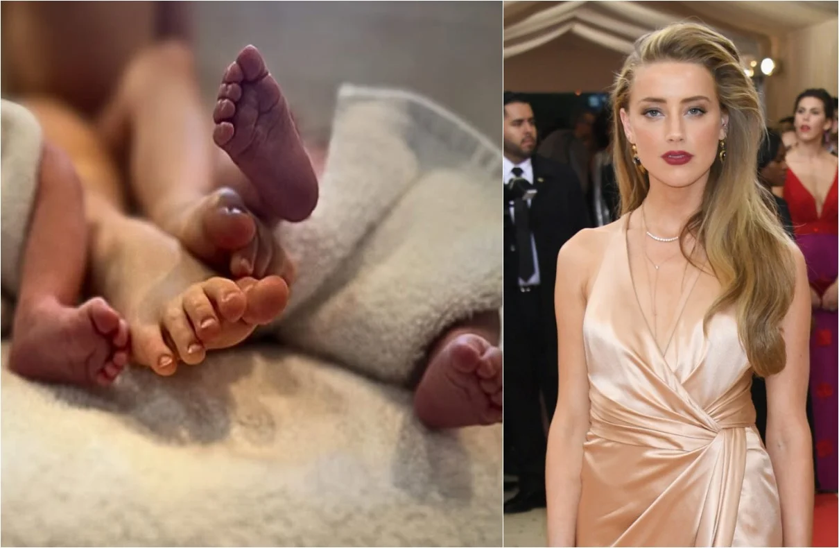 Amber Heard Welcomes Twins Agnes And Ocean In Surprise Mother’s Day Announcement