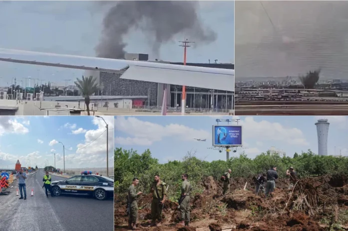 Missile From Yemen Strikes Near Israel’s Main Airport, Injures 8 Missile From Yemen Strikes Near Israel’s Main Airport, Injures 8