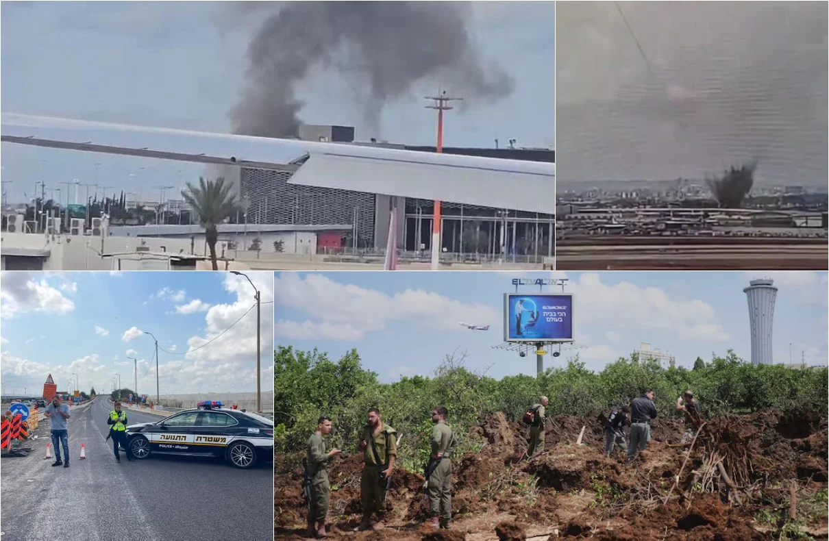 Missile From Yemen Strikes Near Israel’s Main Airport, Injures 8