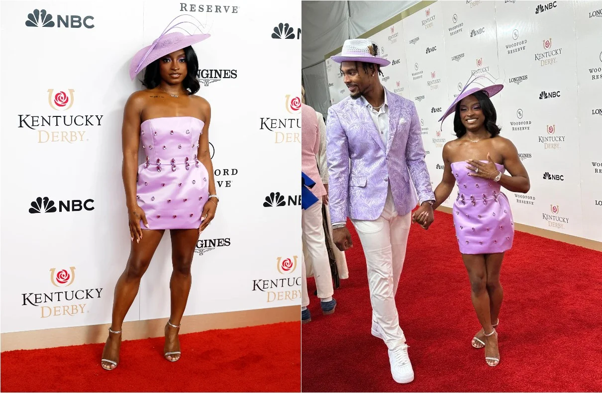 Simone Biles And Jonathan Owens Shut It Down At The Kentucky Derby