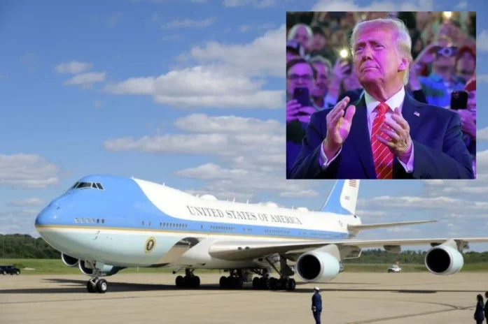 Trump’s $400m ‘flying Palace’ From Qatar May Replace Air Force One Trump’s $400m ‘flying Palace’ From Qatar May Replace Air Force One